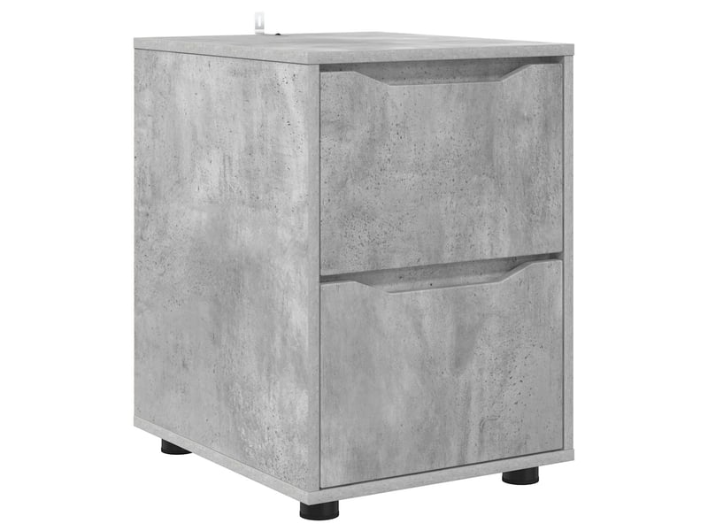  Armoire de rangement, commode de rangement 40 x 48 x 57 cm bois d'ingénierie shl6150  - Conforama A