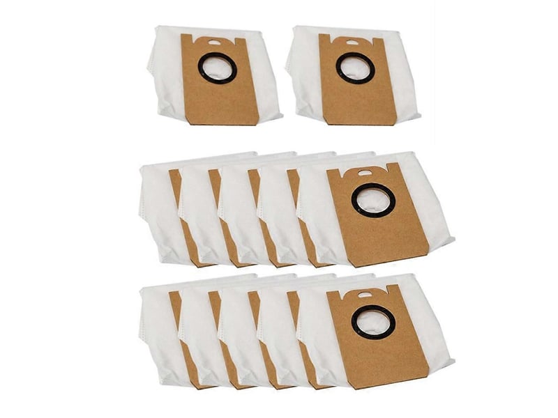  12 pcs dust bags for redkey r10 sweeper accessories replacement trash bags  - Conforama A