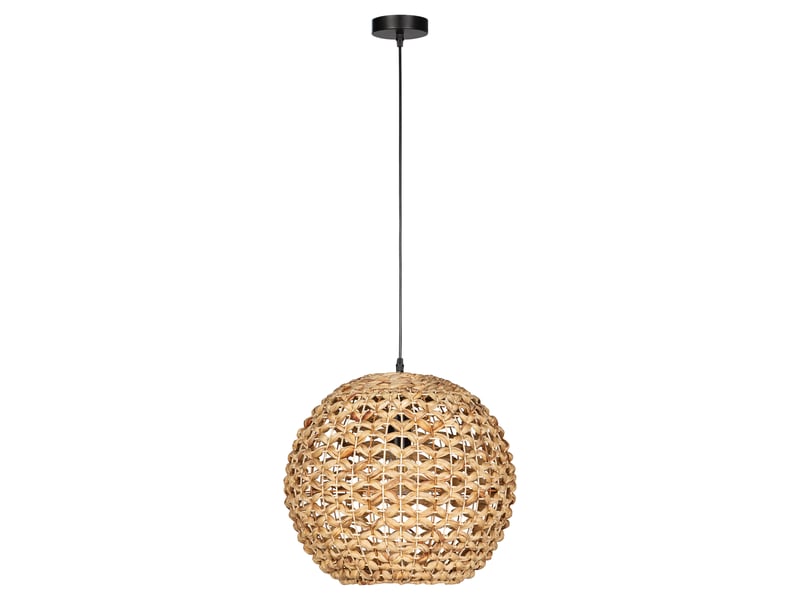 Suspension Bambou 112 cm naturel JACINTHE - Conforama H