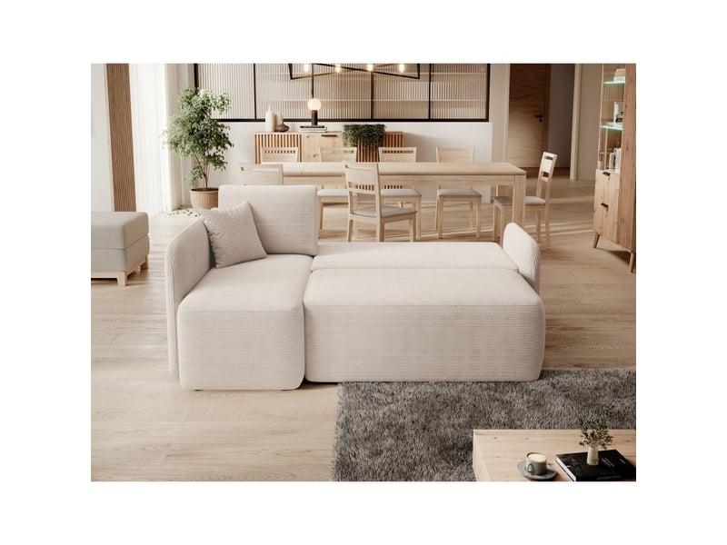  Canapé d'angle collection hedson coloris beige  - Conforama B