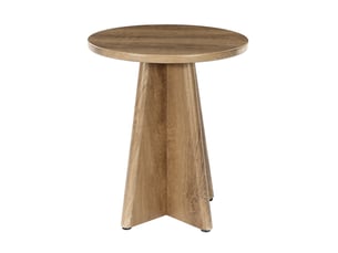 Table basse rond(e) coloris marron TRIBESIGNS 