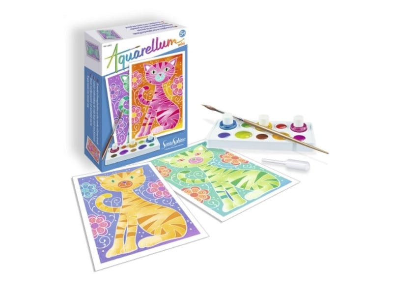  Aquarellum theme mini chats 6003 - Conforama A