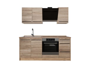 Vicco cuisine, sonomachêne doré, 180cm, pt chêne