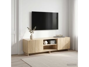 Meuble tv coloris beige  <strong></strong>  <strong></strong>