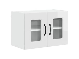 Meuble mural de cuisine | armoire de cuisine blanc brillant 60x31x40cm shl5839
