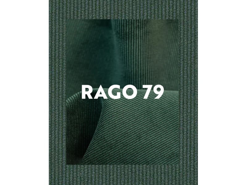  Lot de 4 chaises de salle à manger milo en tissu rayé vert 724-MILO - Conforama E