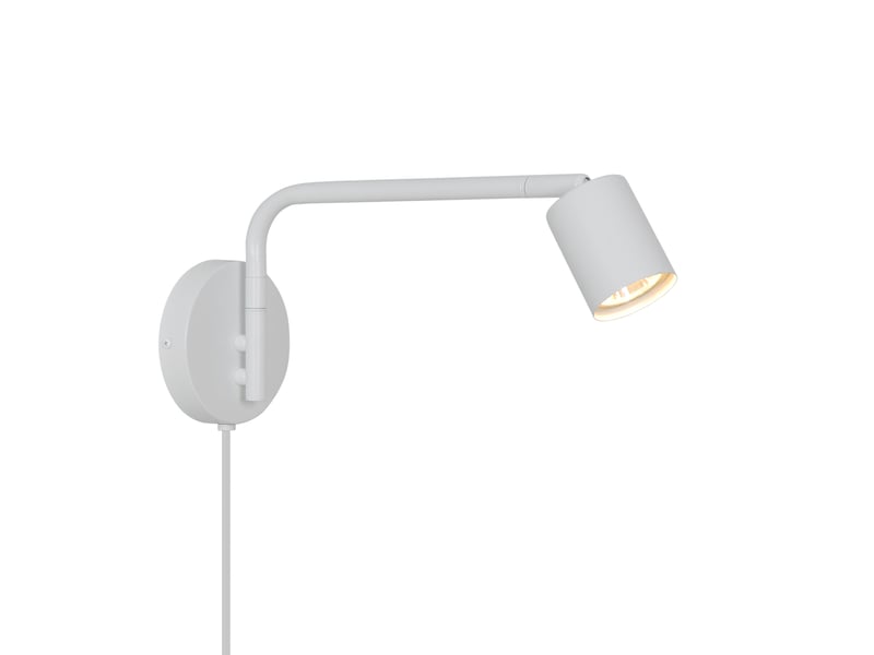  Applique murale spot long, explore en métal blanc, ip20, nordlux 2612481001 - Conforama A
