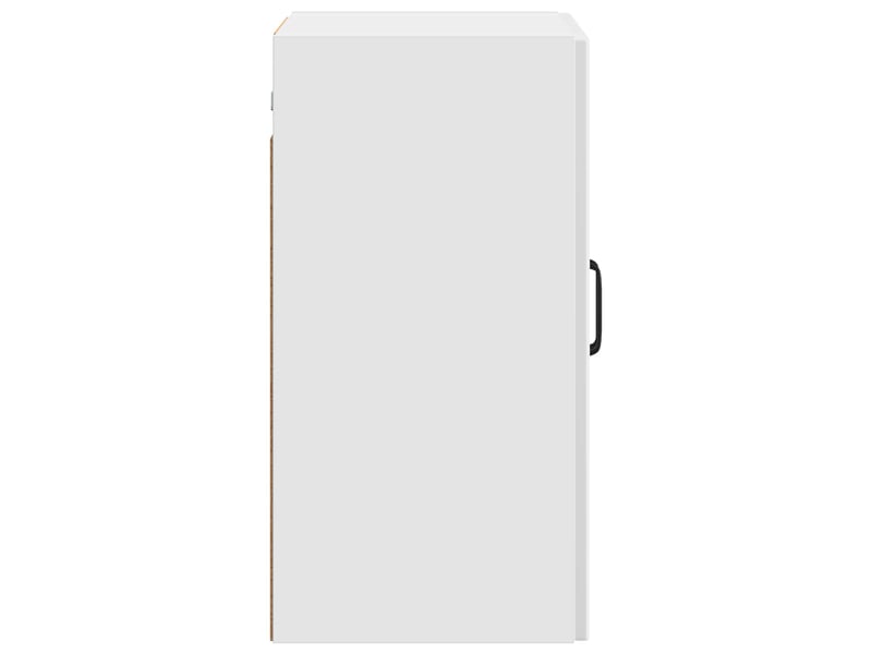  Armoire murale salon 59x31x60cm bois d'ingénierie blanc brillant shl4623  - Conforama E