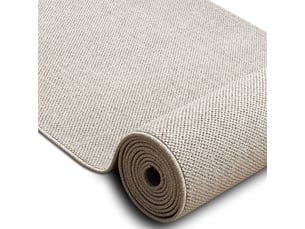 Tapis de couloir casablanca loom argent, bouclé, doux intérieur et extérieur 120 cm 120x550 cm