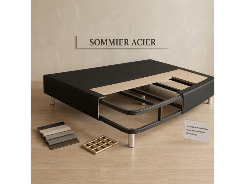Sommier alitea luxury hercule 140x190 - Conforama B
