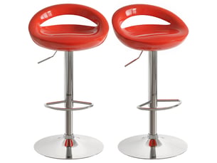 Bar coloris rouge  