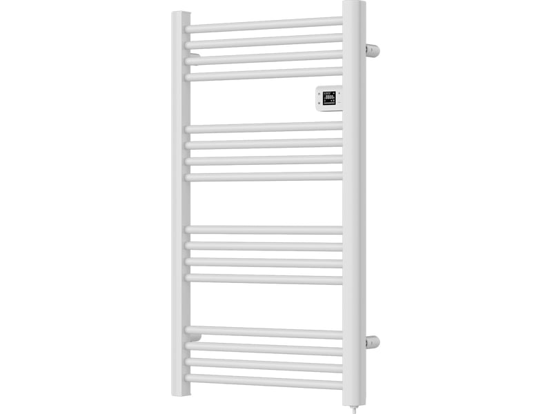  Voltman-sèche serviette aluminium 500w barres rondes - blanc - voltman  - Conforama C