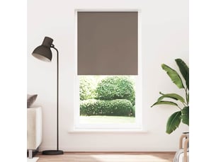 Store enrouleur occultant, store à rouleau café 110x210cm largeur du tissu cf45637