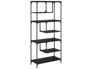 Bibliotheque coloris noir <strong></strong> <strong></strong> - 81 cm x 176 cm