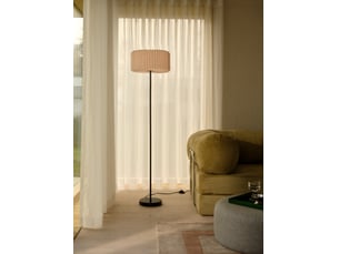 Lampadaire vivienne métal noir , h. 152 - ip20 - e27 nordlux intérieur