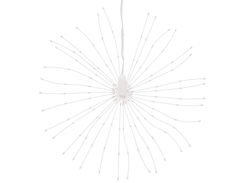  Étoile rayonnante de noël 140 led 4 pcs bleu 17 cm  - Conforama E