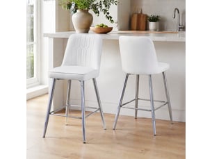 tabouret de bar <strong>HAUSS SPOLE</strong> - bicolore hauteur d'assise 68.5 cm vendu Par paire