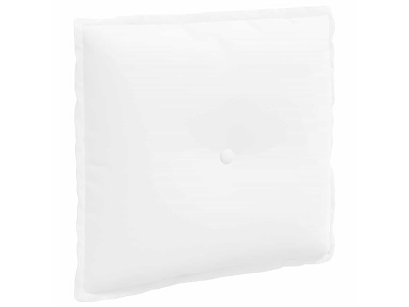 Coussin de dos, coussin de dossier blanc 50 x 19 x 45 cm tissu cf54497 - Conforama A