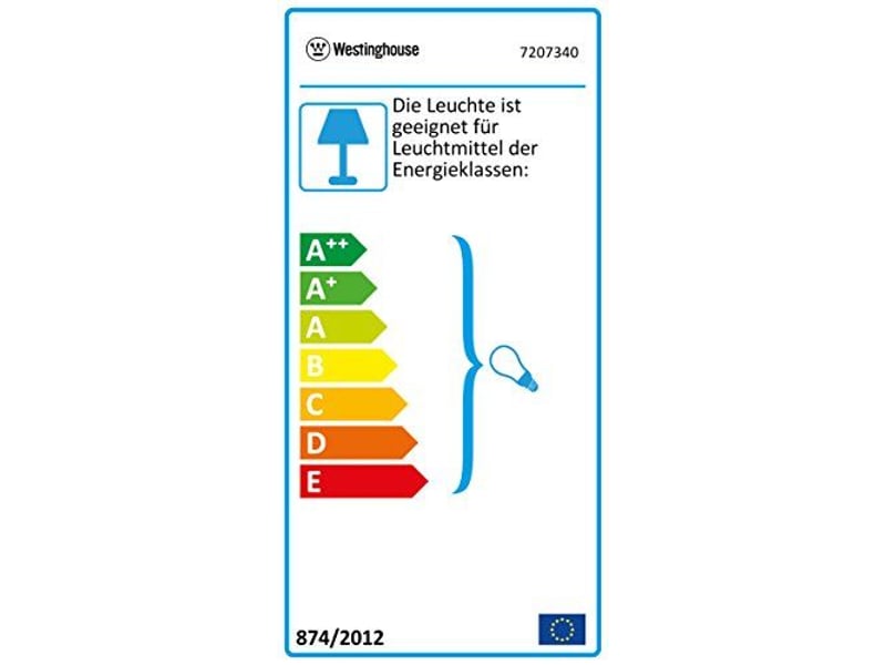 Westinghouse 7207340 contempra trio ventilateur de plafond e27 métal nickel brossé 7207340 - Conforama C