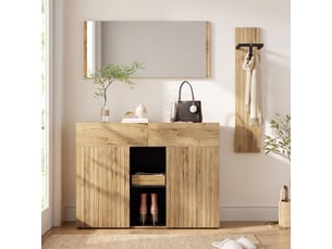 Meuble à chaussures 6 paire(s)  <strong>MODERNLUXE</strong>  <strong></strong> coloris naturel