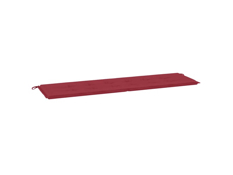  Coussin de banc de jardin, coussin d'assise rouge bordeaux 180x50x3 cm cf52814  - Conforama A