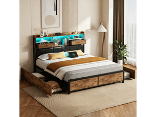 Lit coffre 140x200 cm coloris noir