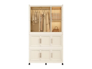 Armoire ARVELLA coloris blanc largeur 45 cm