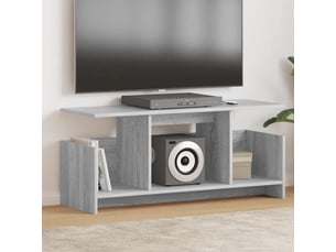 Meuble tv coloris gris 102 cm <strong></strong>  <strong></strong>