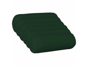 Lot de 6 coussins avec oreiller, coussins décoratifs heerlen vert foncé tissu cf50940