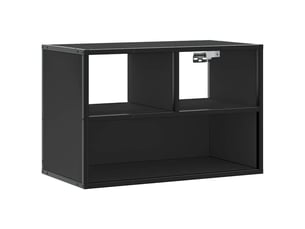 Meuble tv coloris noir 60 cm   