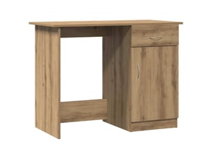 Bureau 100 cm coloris bois clair