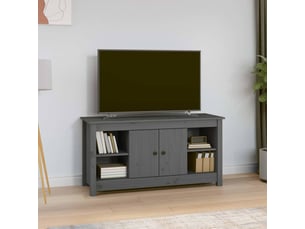 Meuble tv coloris gris 103 cm <strong></strong>  <strong></strong>