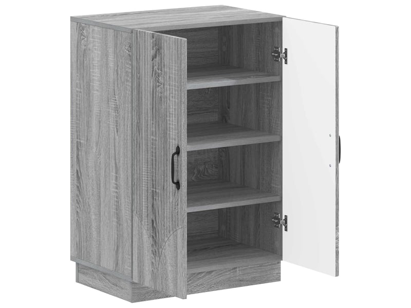 Meuble à chaussures, armoire à chaussures hoorn 59,5x39,5x87 cm sonoma gris  - Conforama C