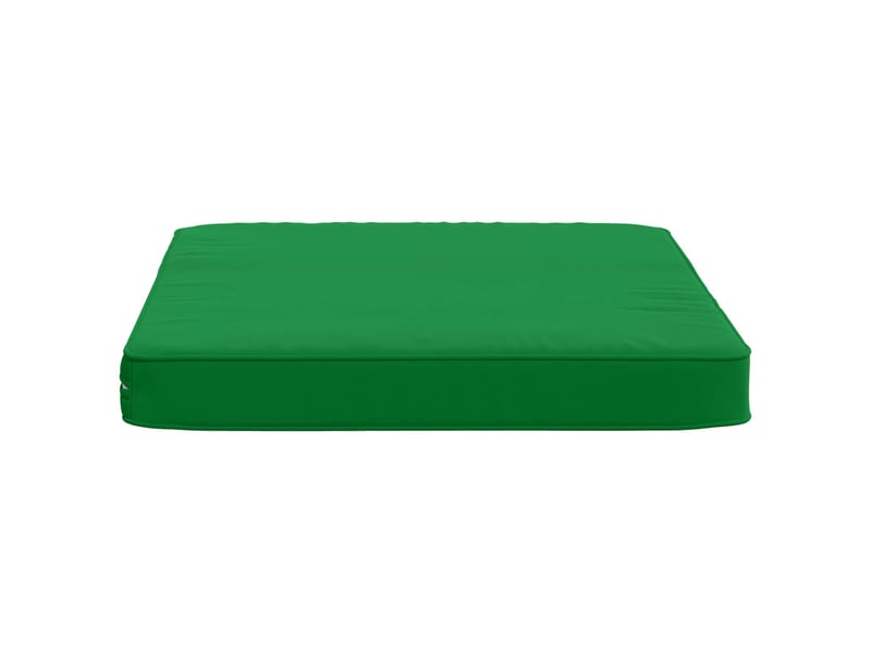  Lot de 4 coussins de siège, coussins d'assise vught 100 % polyester vert cf60749  - Conforama D