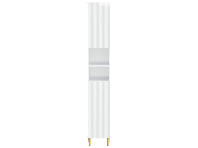 Colonne de salle de bain avec étagère ouverte arnhem shl9473 - Conforama D