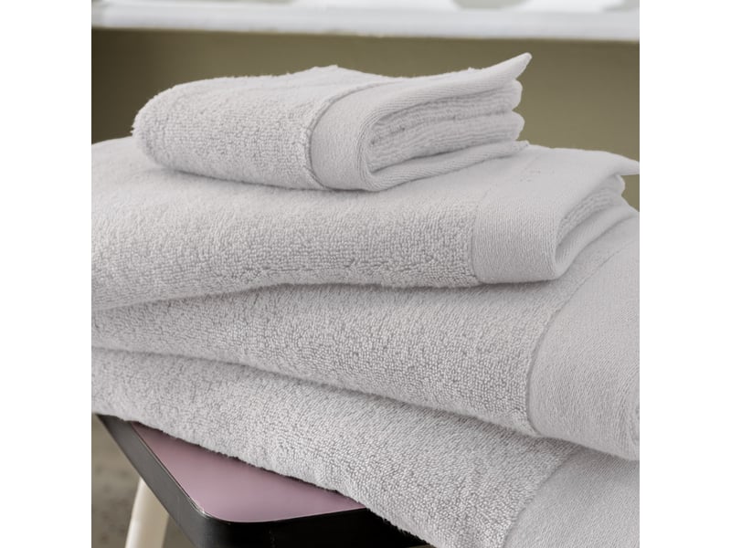  Pack complet 10 pièces softy salle de bain 100 % coton zero twist – 600 gm²  - Conforama B