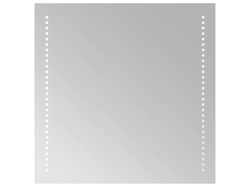 Miroir de salle de bain, miroir de toilette à led 50x50 cm cf62500 - Conforama A