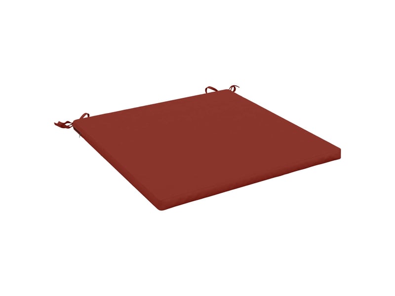  Coussin de siège, coussin d'assise 1 pièce soest 100 % polyester rouge cf55682  - Conforama A