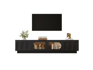 Meuble tv coloris noir