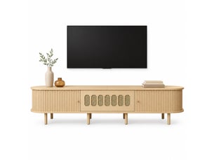 Meuble tv coloris naturel 180 cm HOMVRA  