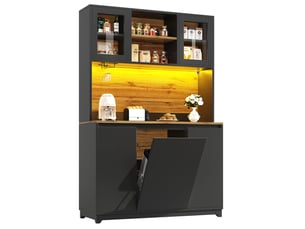 Buffet 1 porte(s) SOGEU coloris noir