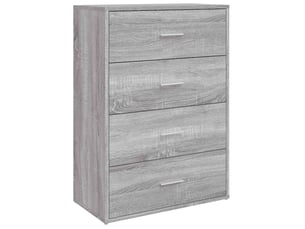 Buffet - bahut - meuble de rangement sonoma gris 60x31x84 cm bois d'ingénierie