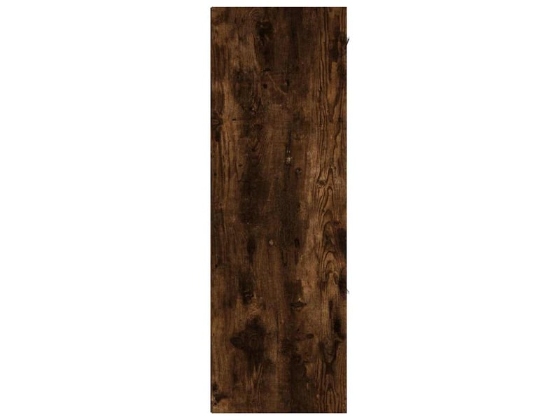  Armoire de rangement bureau chêne fumé 60x29,5x90 cm  - Conforama D