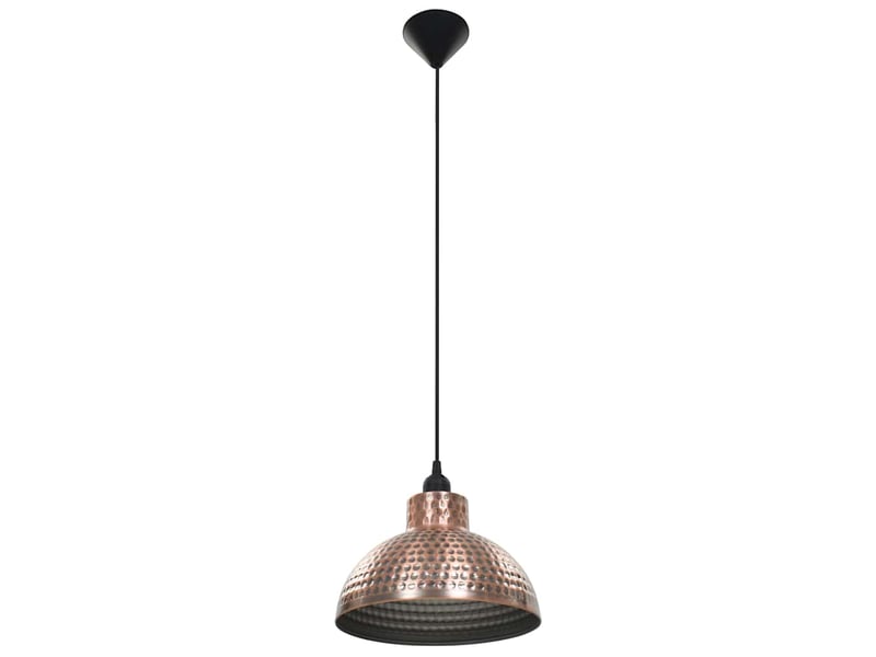  Plafonnier 2 pcs semi-sphérique couleur cuivre  - Conforama D