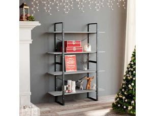 Bibliotheque coloris  argenté  <strong></strong> <strong></strong> - 100 cm x 140 cm