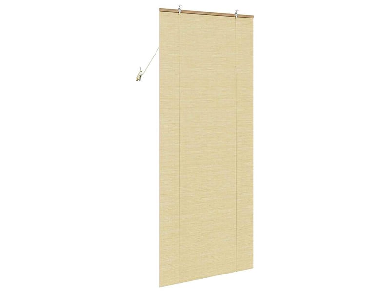  Store enrouleur - rideau enrouleur nature 80 x 220 cm bambou  - Conforama E