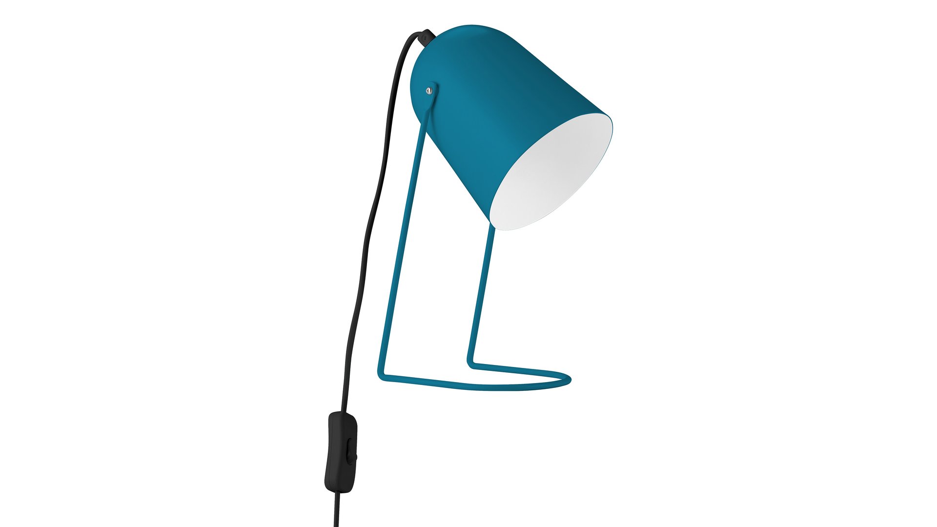 Lampe Métal 22 cm bleu KOSS bleu 28 Conforama