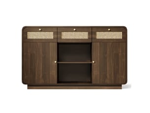 Buffet 3 tiroir(s) REDOM - 120 cm coloris marron