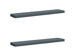 Lot de 2 coussins de banc, coussins d'assise vught 100 % polyester bleu cf58417