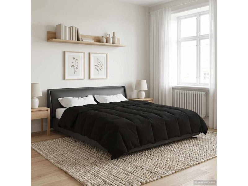  Duvet d'hiver - couette 200 x 200 cm hiver - couette microfibre (100% polyester)  - Conforama D